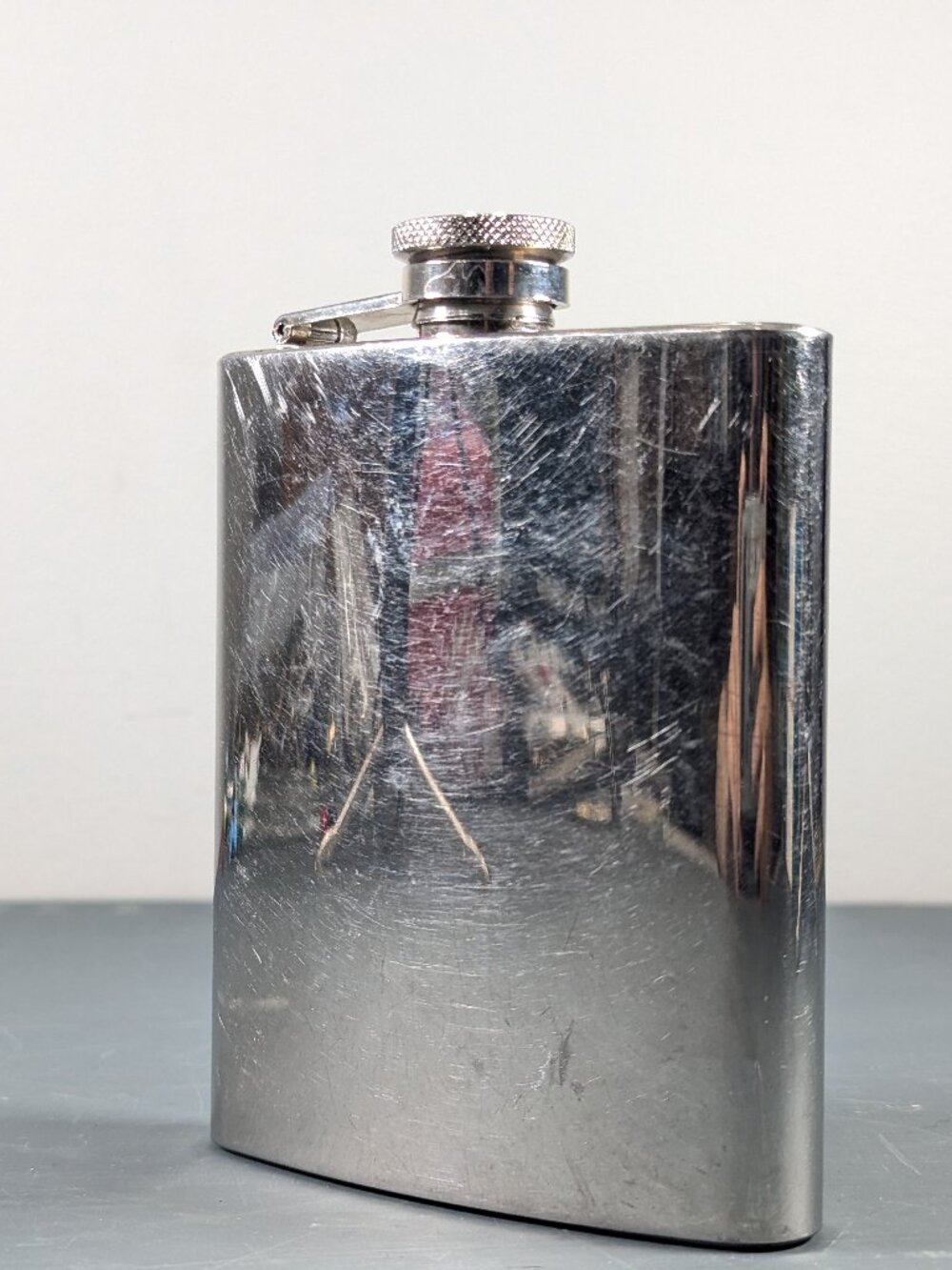 7oz stainless steel hip flask